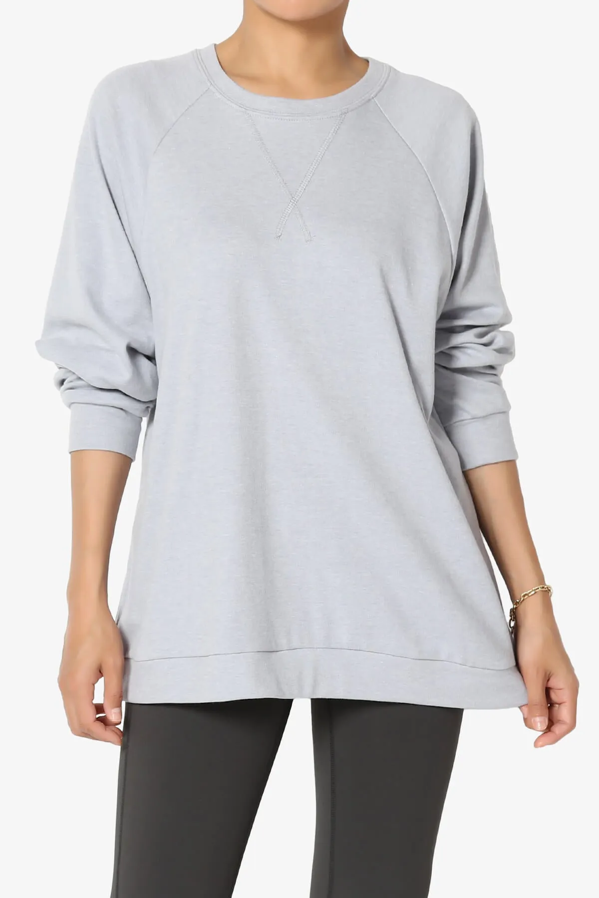 Carlene Cotton Raglan Sleeve Pullover Top